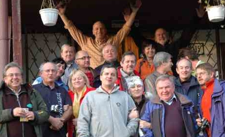 ... nezabudnuteťné spoločné fotografovanie ...